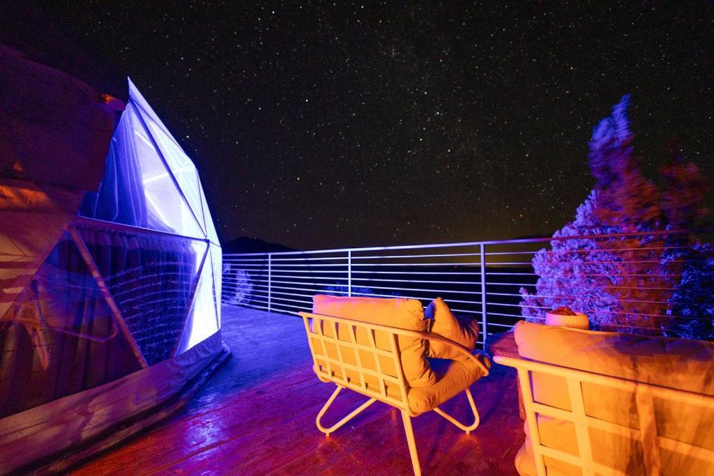 Zia Geo Dome At El Mistico Ranch, Glamping Villa Nogal Exterior foto